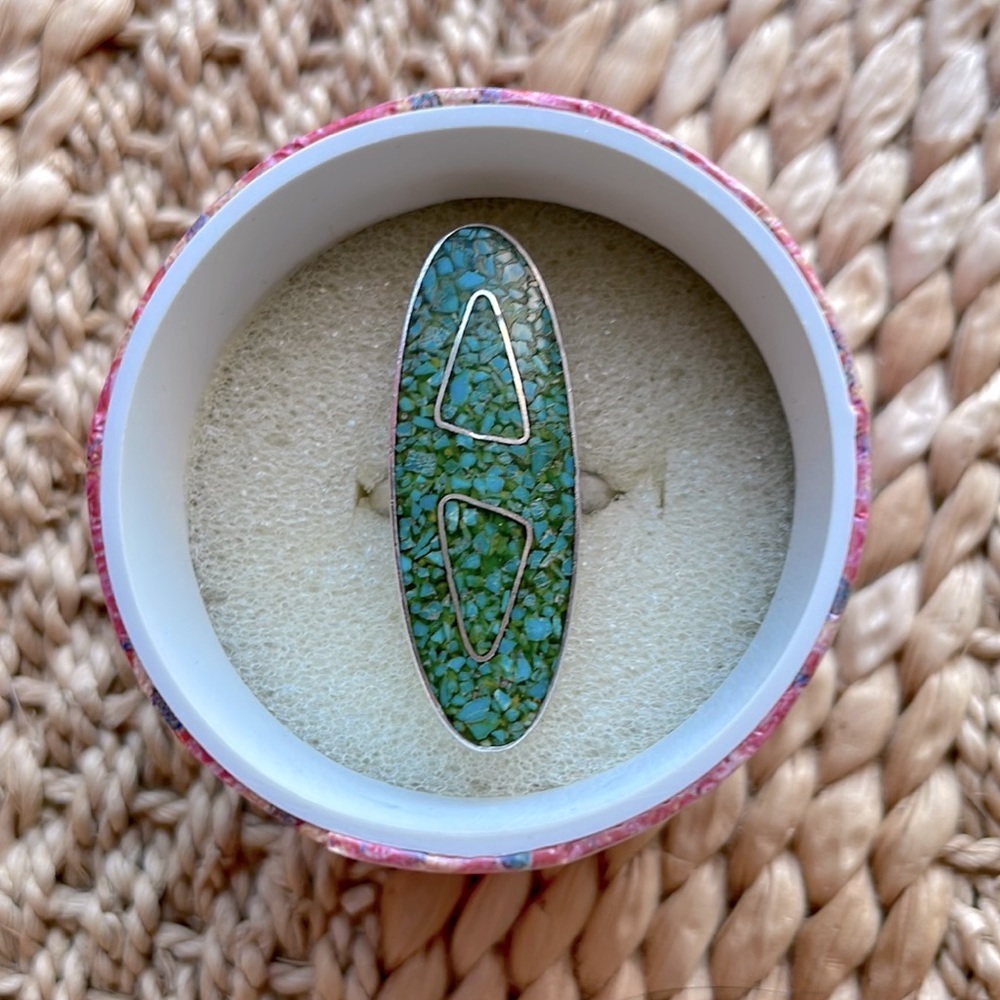 Zuni Turquoise Silver Ring
